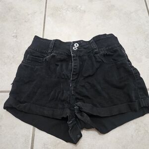 Classic Black Women's Jean Shorts